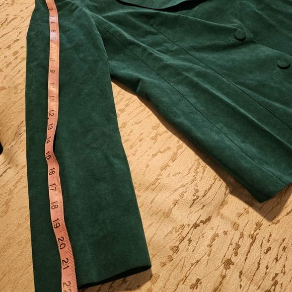 Posh by Teal Ultra Suede Jacket Women’s Button Down - Picture 8 of 8
